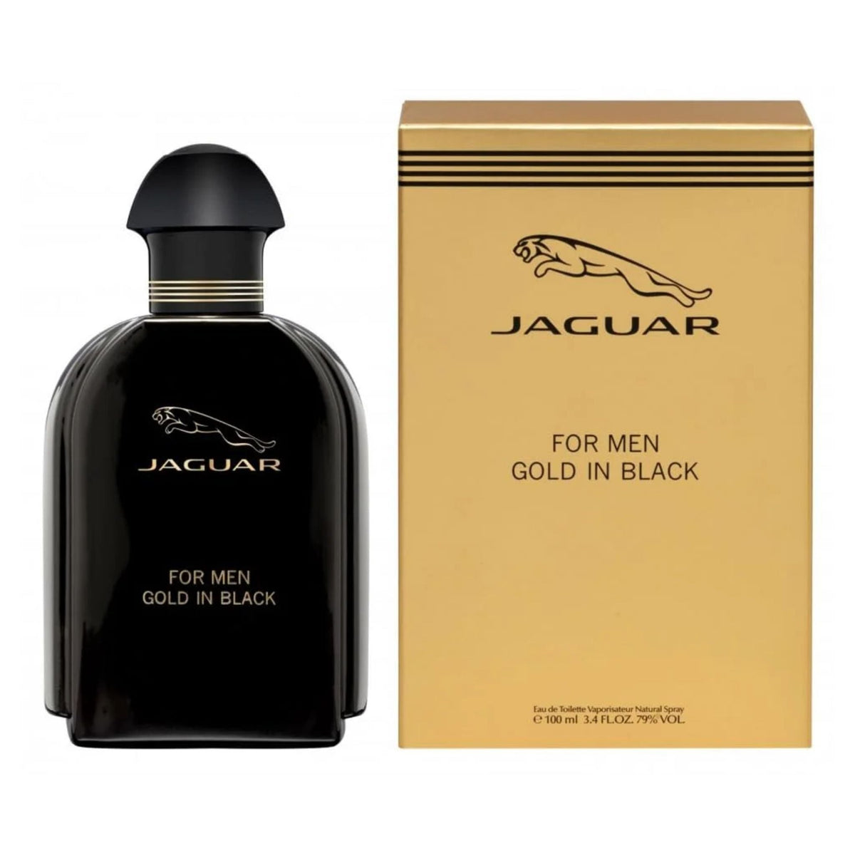 Jaguar Gold in Black EDT