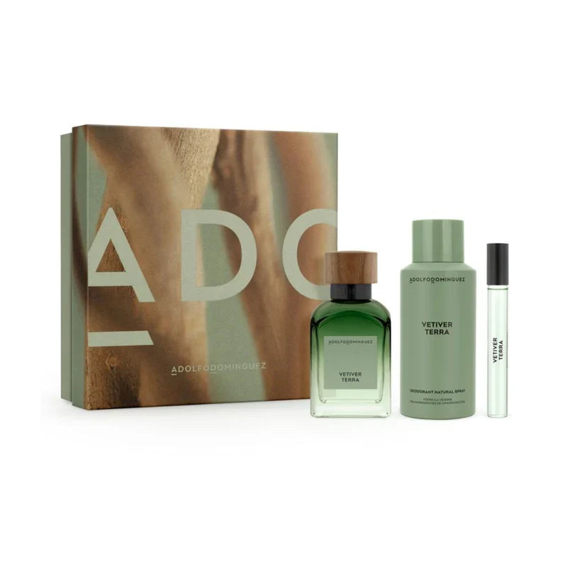 Adolfo Dominguez Vetiver Terra set