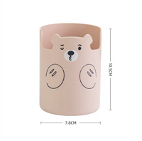 3 Grid 360 Degree Rotating Desktop Pen Holder