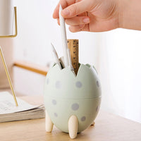 Creative Dinosaur Egg Shaped Pen Holder